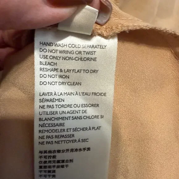 Women's Free People Maroon Sequined Spaghetti Strap V Neck Dress Size 8 - Picture 7 of 11